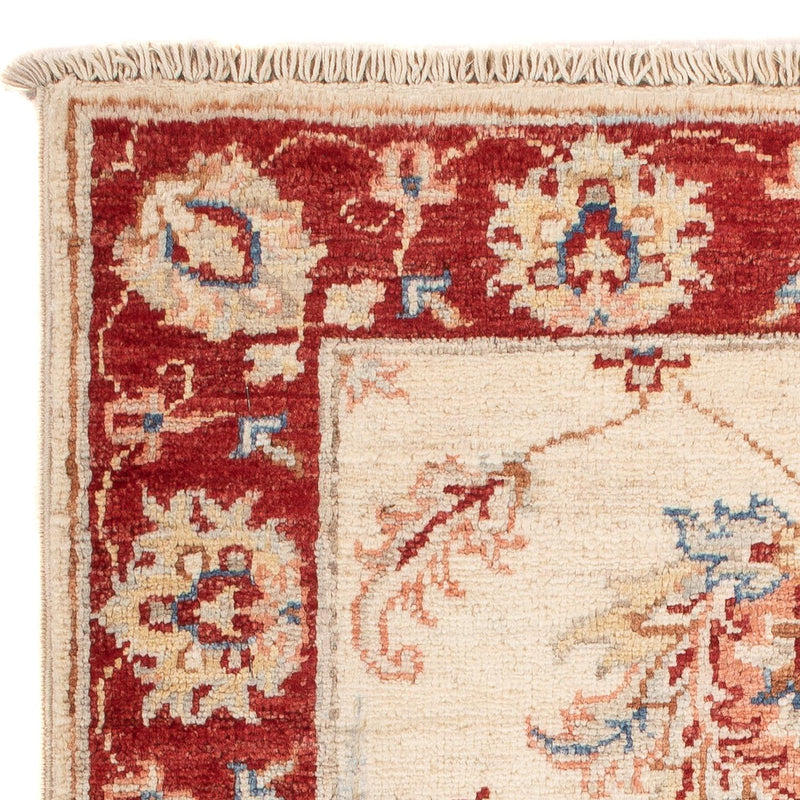 Ziegler tapijt - 90 x 59 cm - beige