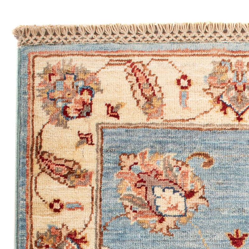 Ziegler tapijt - 92 x 63 cm - lichtblauw