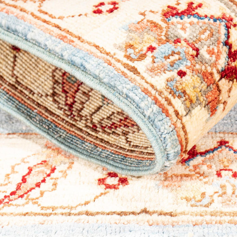 Ziegler tapijt - 92 x 63 cm - lichtblauw