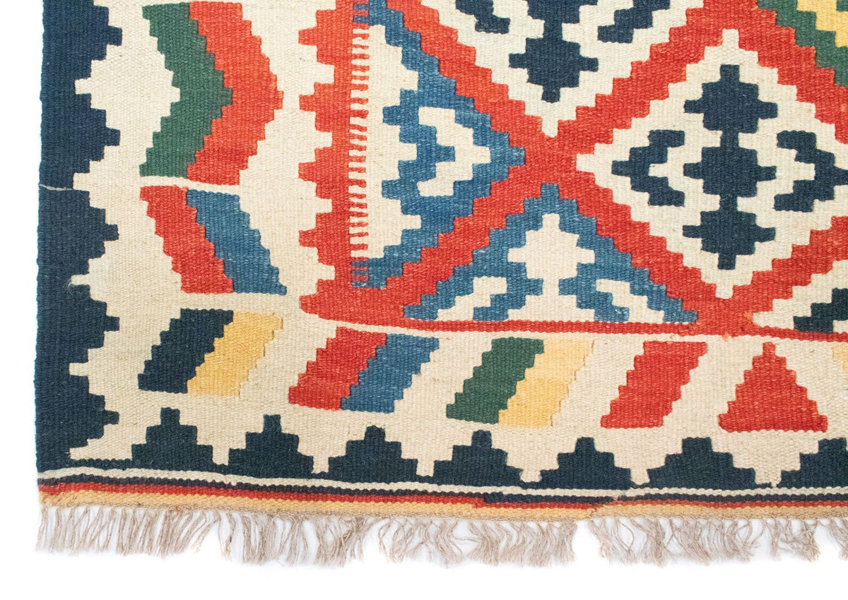 Kelim tapijt - Oosters - 185 x 125 cm - oranje