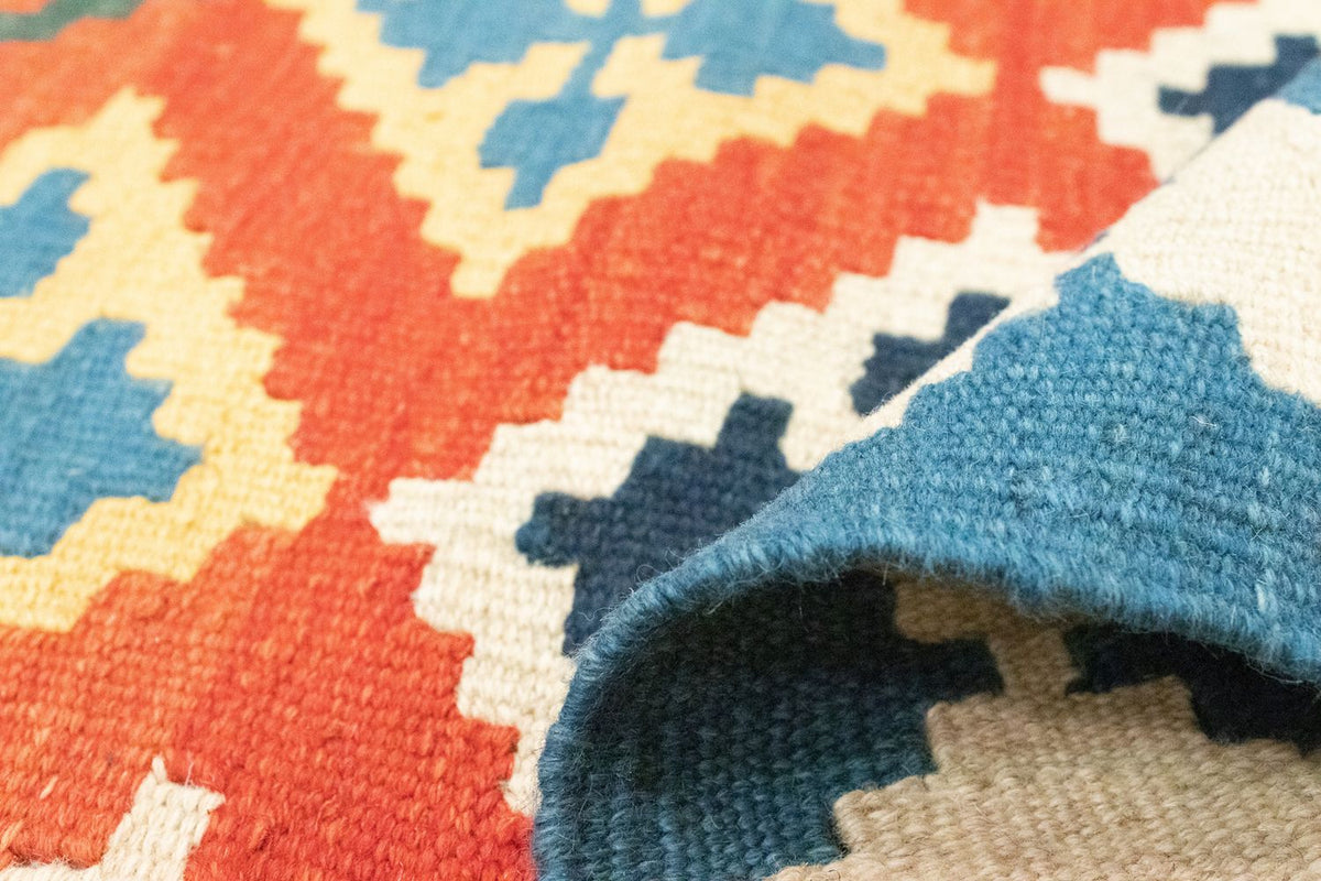 Kelim tapijt - Oosters - 180 x 120 cm - oranje