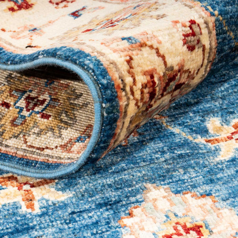 Loper Ziegler tapijt - 184 x 64 cm - donkerblauw