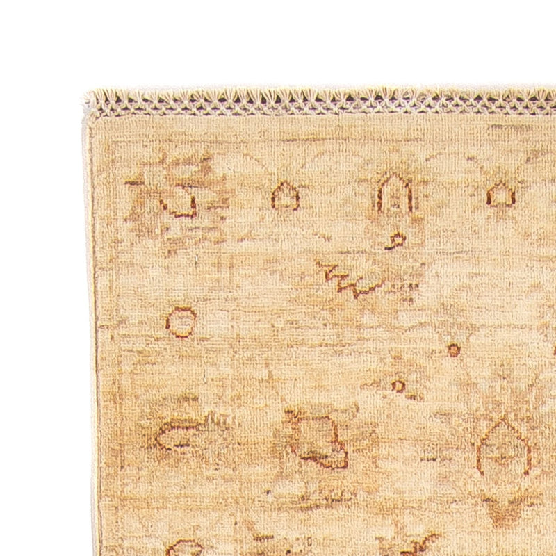 Loper Ziegler tapijt - 244 x 76 cm - licht beige