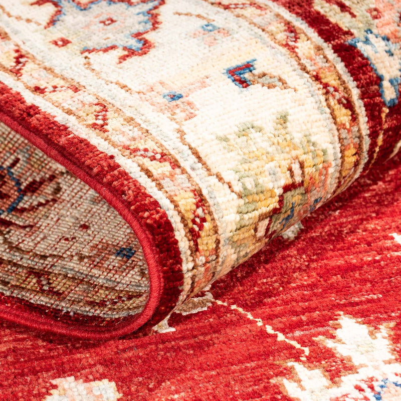 Loper Ziegler tapijt - 311 x 83 cm - donkerrood