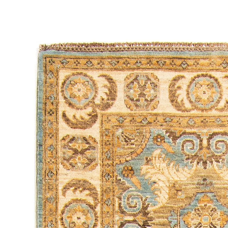 Loper Ziegler Tapijt - Ariana - 298 x 89 cm - lichtblauw