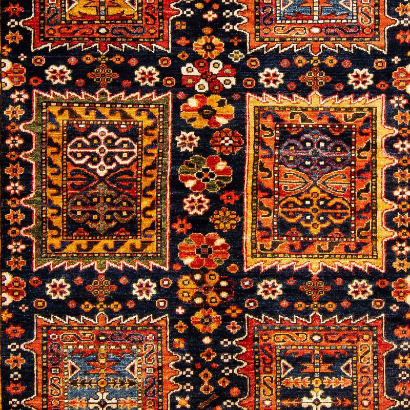 Afghaans tapijt - 244 x 170 cm - donkerblauw