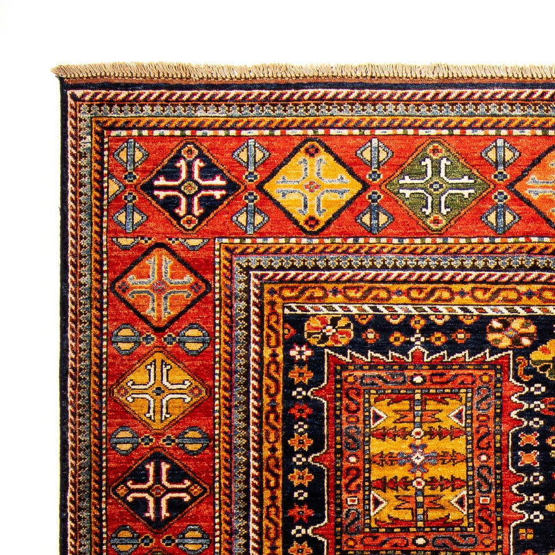 Afghaans tapijt - 244 x 170 cm - donkerblauw