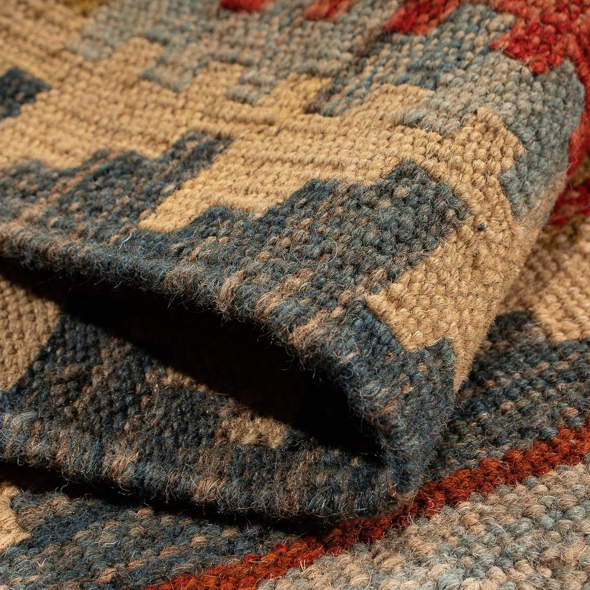 Kelim tapijt - Oosters - 90 x 60 cm - veelkleurig