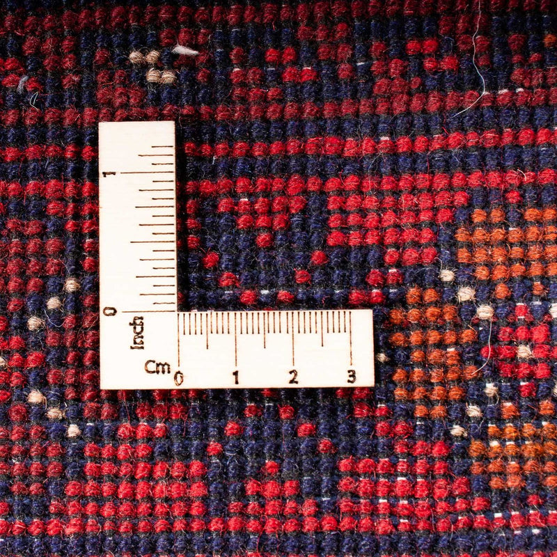 Afghaans tapijt - Kunduz - 192 x 128 cm - donkerrood