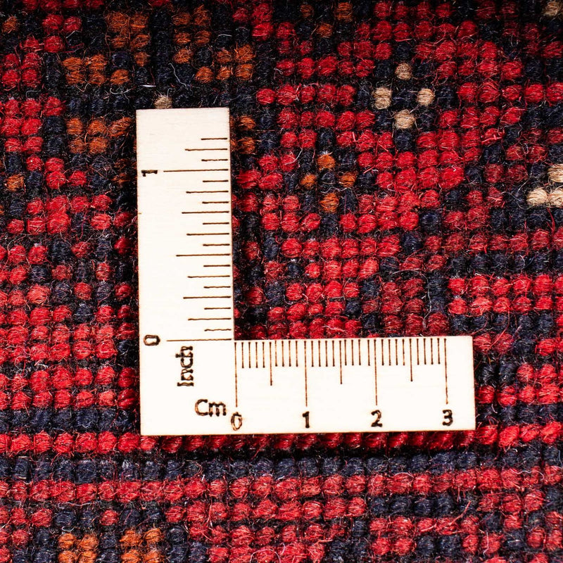 Afghaans tapijt - Kunduz - 146 x 102 cm - donkerrood