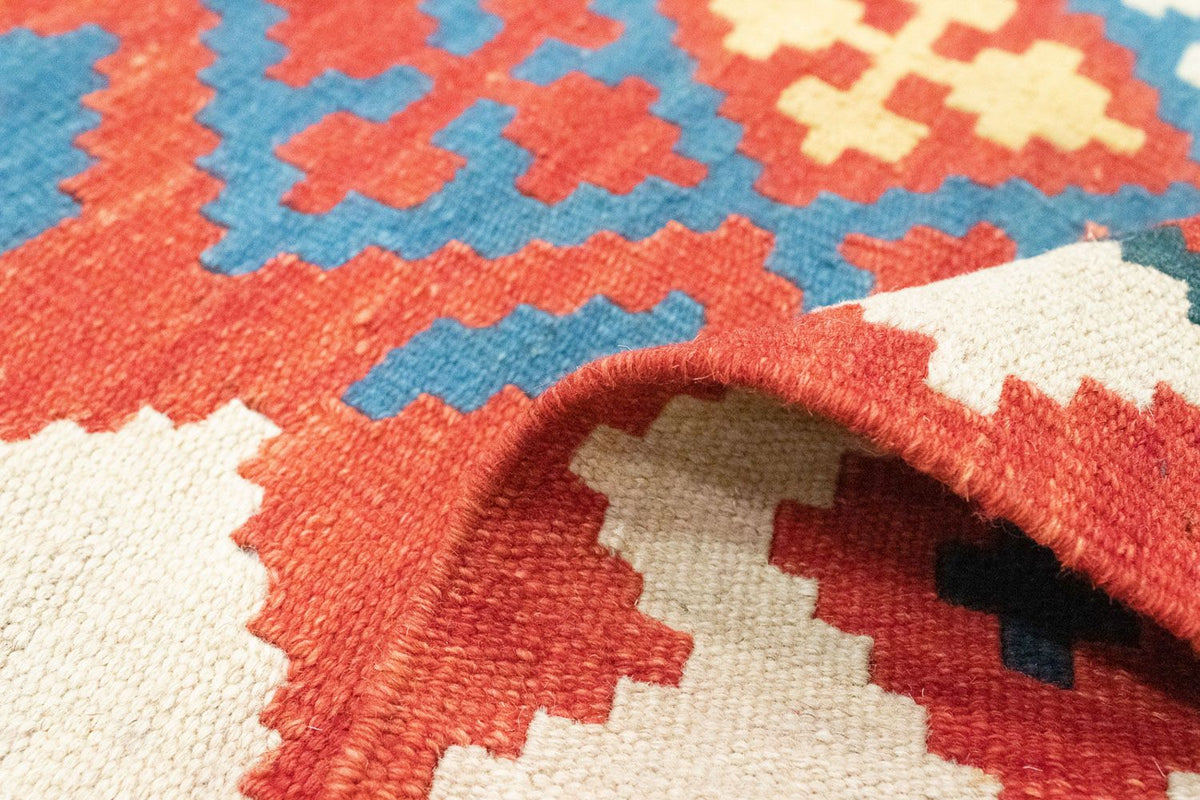 Kelim tapijt - Oosters - 183 x 120 cm - oranje