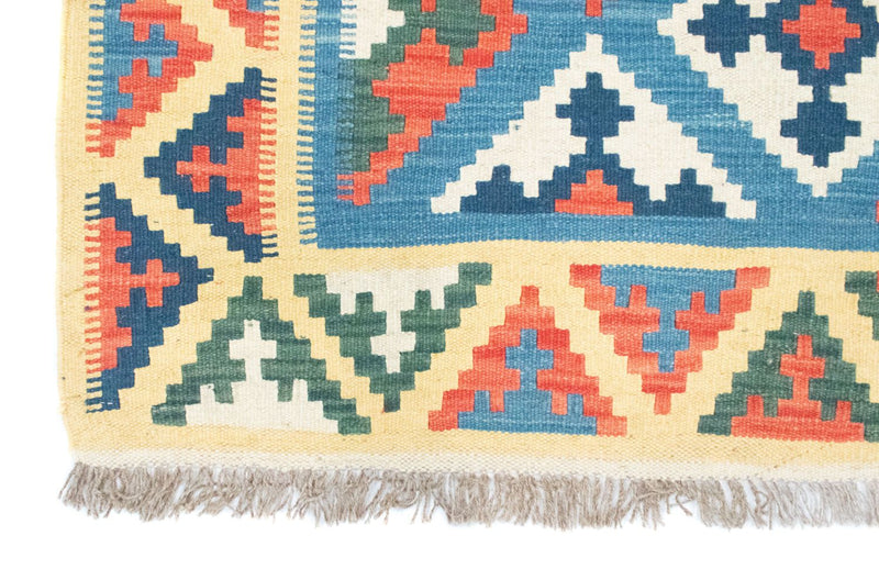 Kelim tapijt - Oosters - 168 x 128 cm - blauw