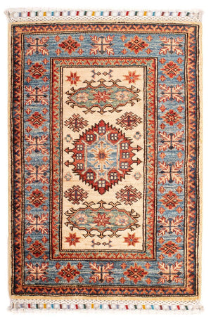 Ziegler Tapijt - Kazak - 89 x 60 cm - beige
