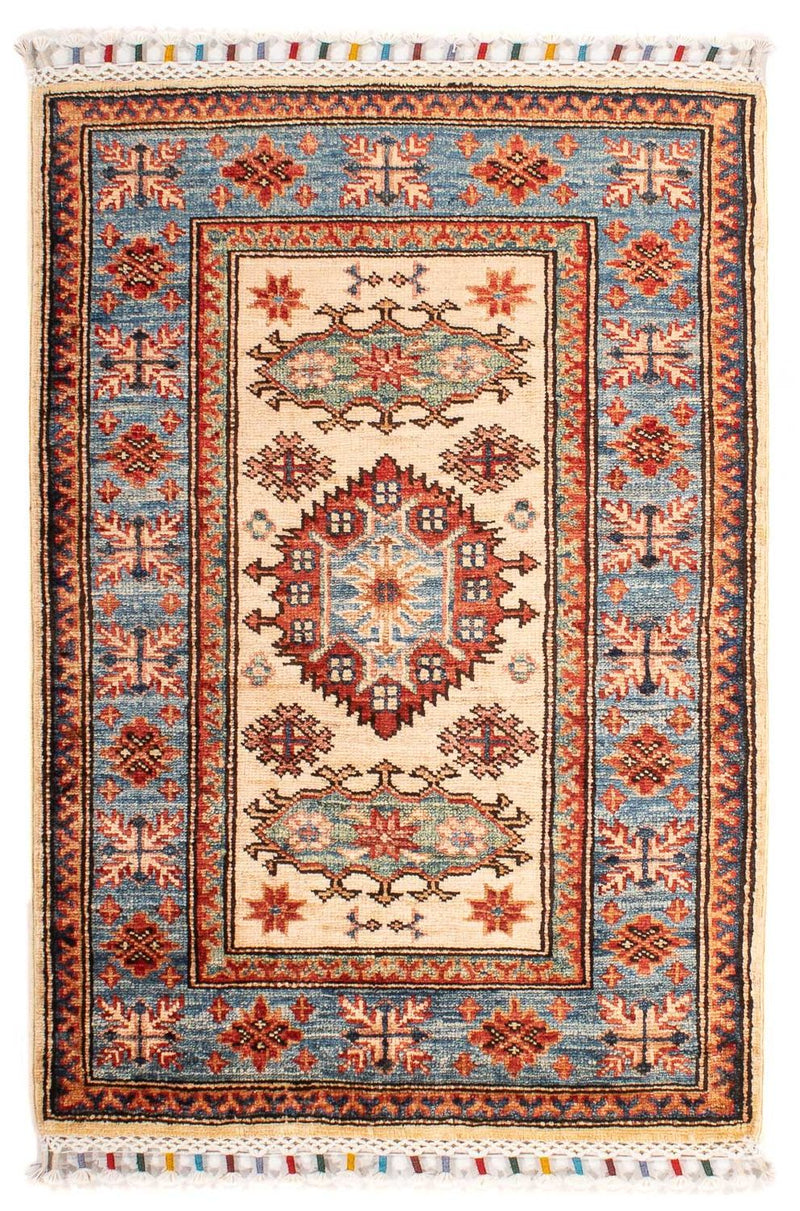 Ziegler Tapijt - Kazak - 89 x 60 cm - beige