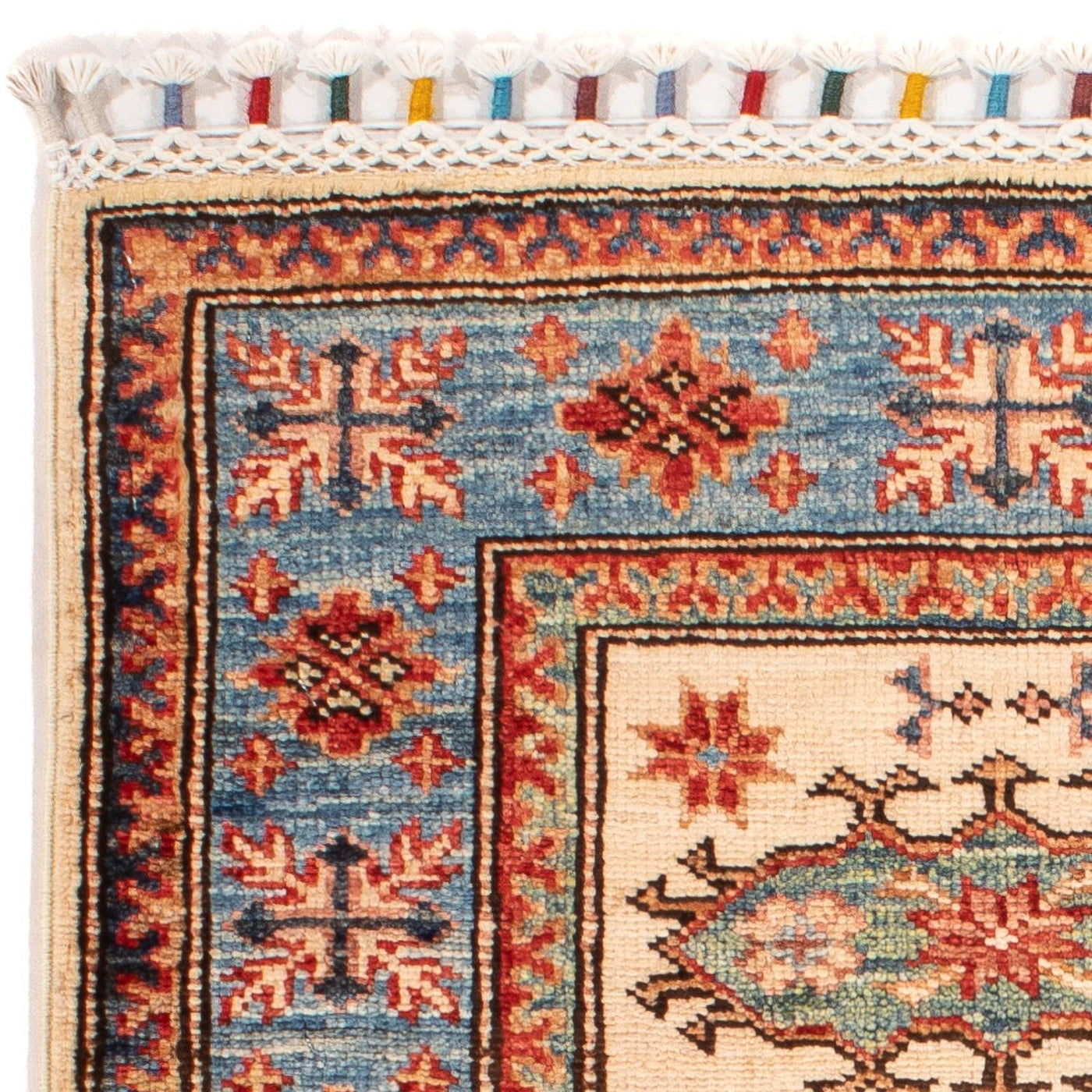 Kazak Tapijt 89x60cm - Oosters Tapijt