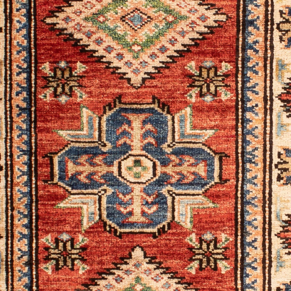 Ziegler Tapijt - Kazak - 84 x 60 cm - roest