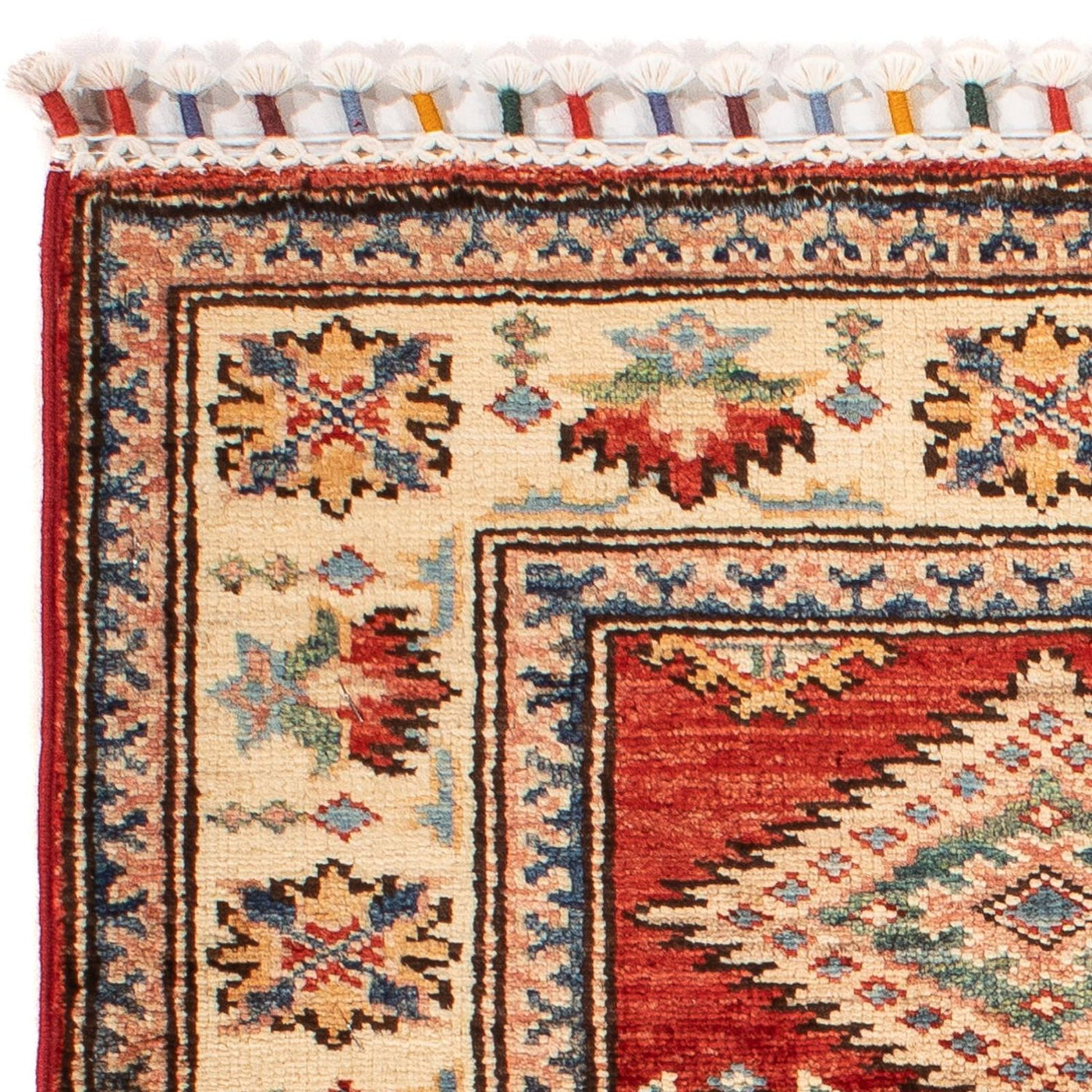 Kazak Tapijt 86x60cm - Oosters Tapijt