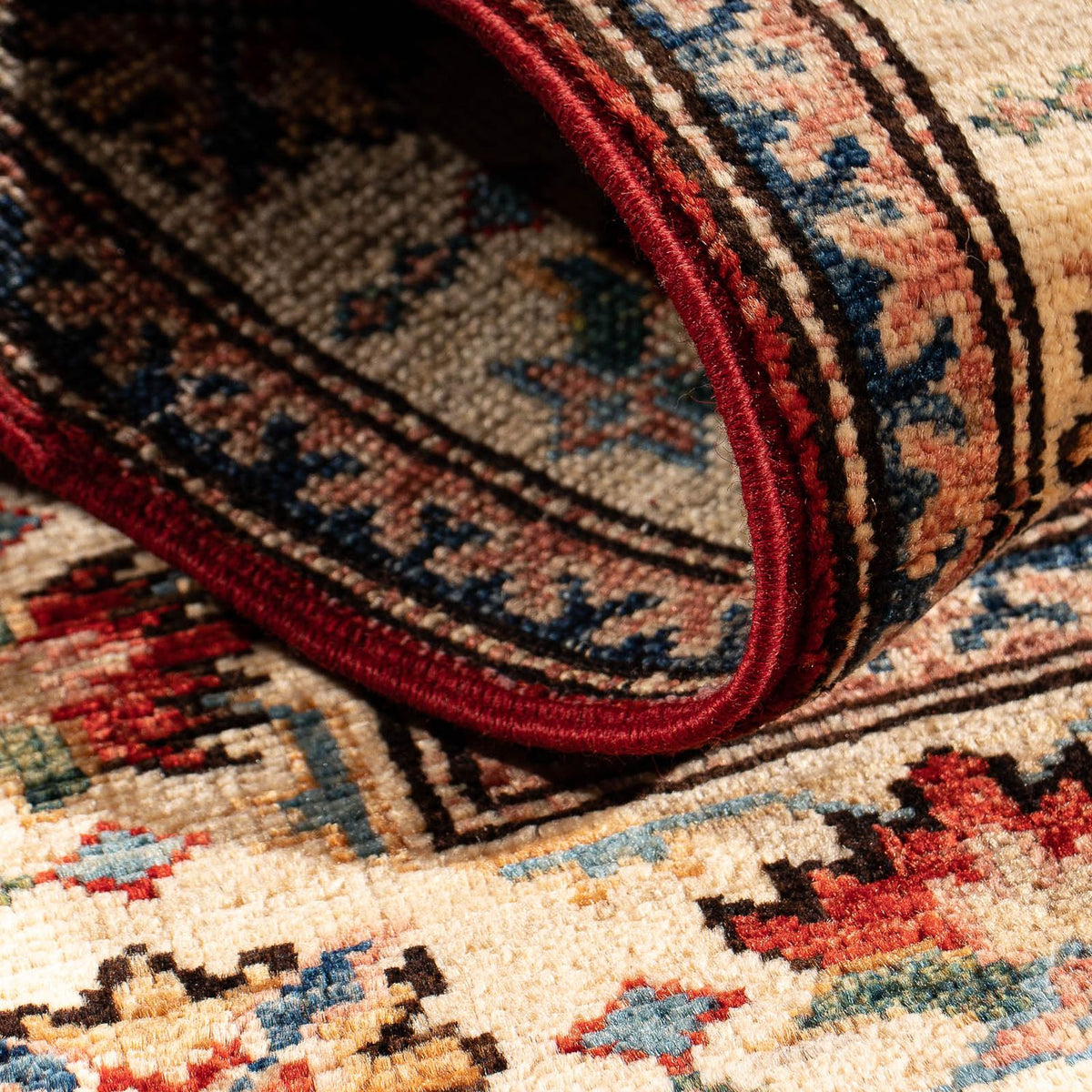 Ziegler Tapijt - Kazak - 86 x 60 cm - roest