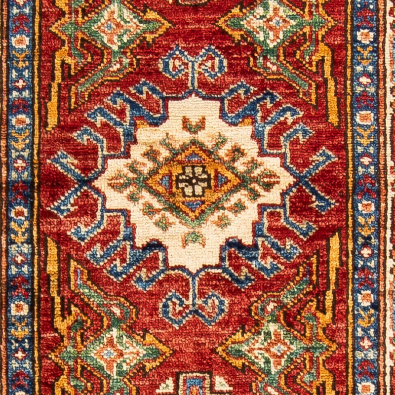 Loper Ziegler Tapijt - Kazak - 178 x 60 cm - donkerrood