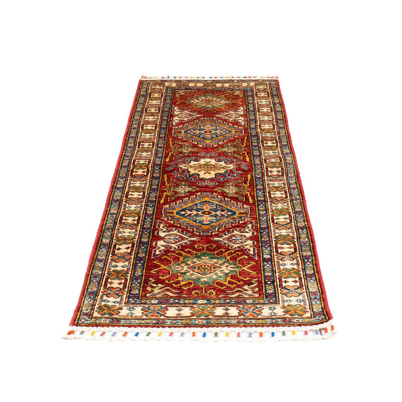 Loper Ziegler Tapijt - Kazak - 178 x 60 cm - donkerrood