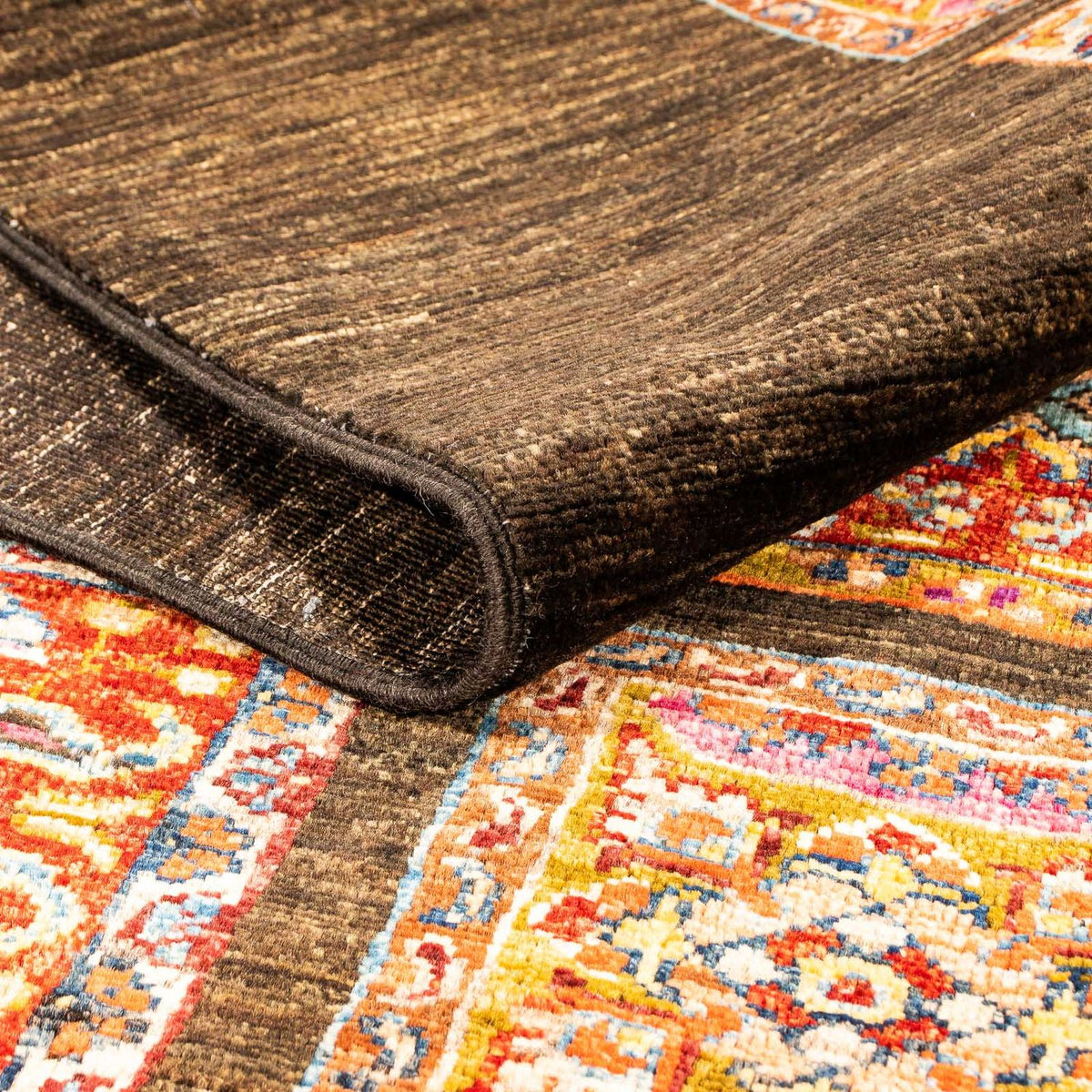 Ziegler Tapijt - Bakhtiari - 193 x 150 cm - donkerbruin