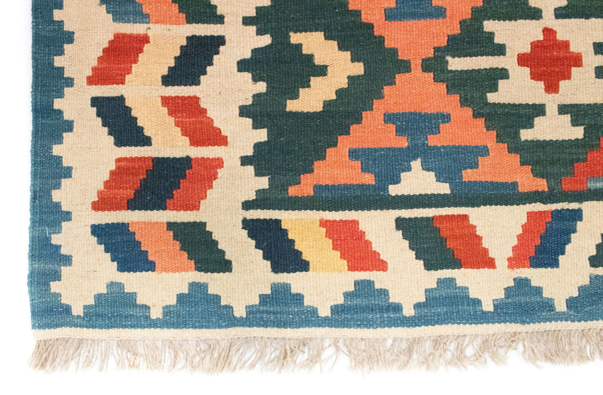 Kelim tapijt - Oosters - 177 x 130 cm - blauw