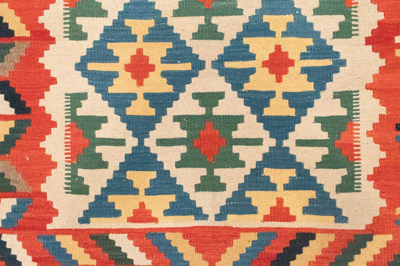 Kelim tapijt - Oosters - 180 x 123 cm - oranje