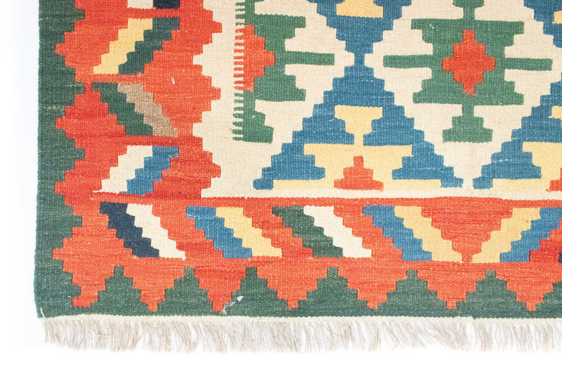 Kelim tapijt - Oosters - 180 x 123 cm - oranje