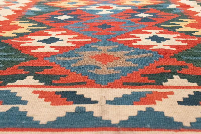 Kelim tapijt - Oosters - 185 x 119 cm - oranje