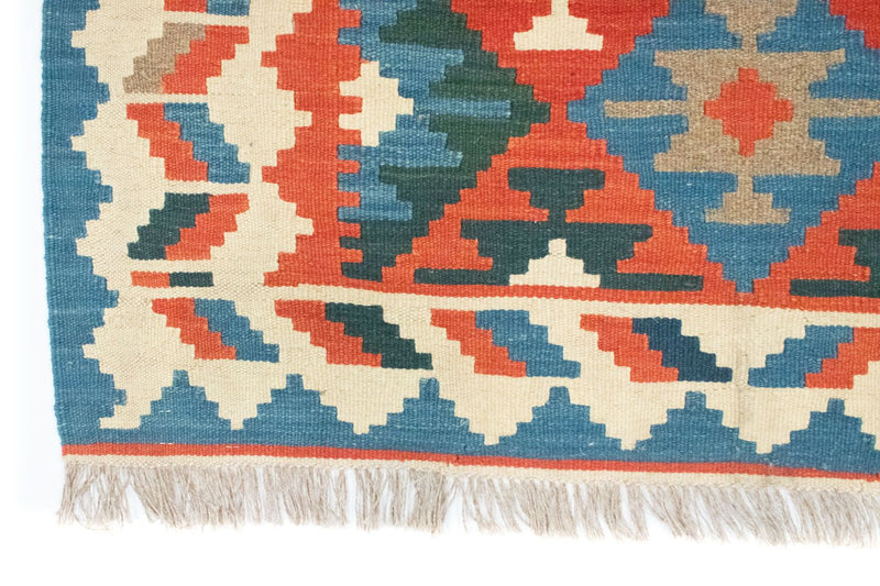 Kelim tapijt - Oosters - 185 x 119 cm - oranje