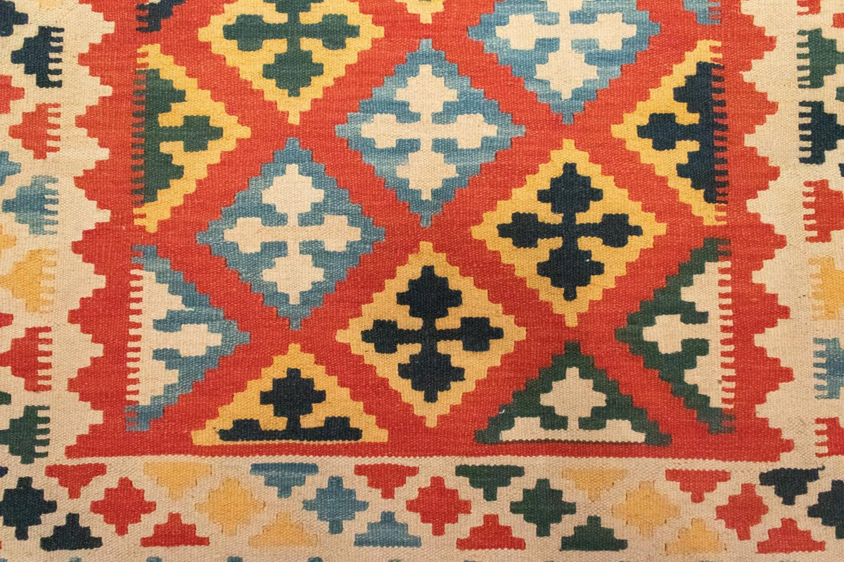 Kelim tapijt - Oosters - 184 x 118 cm - oranje