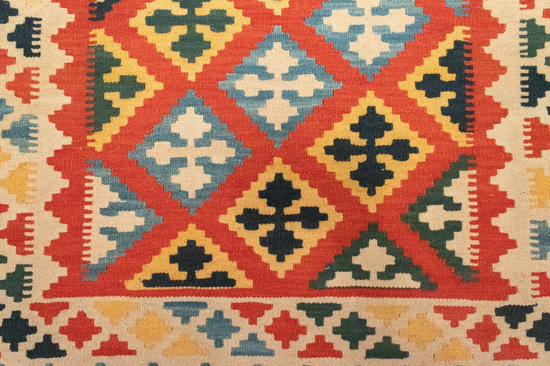 Kelim tapijt - Oosters - 184 x 118 cm - oranje