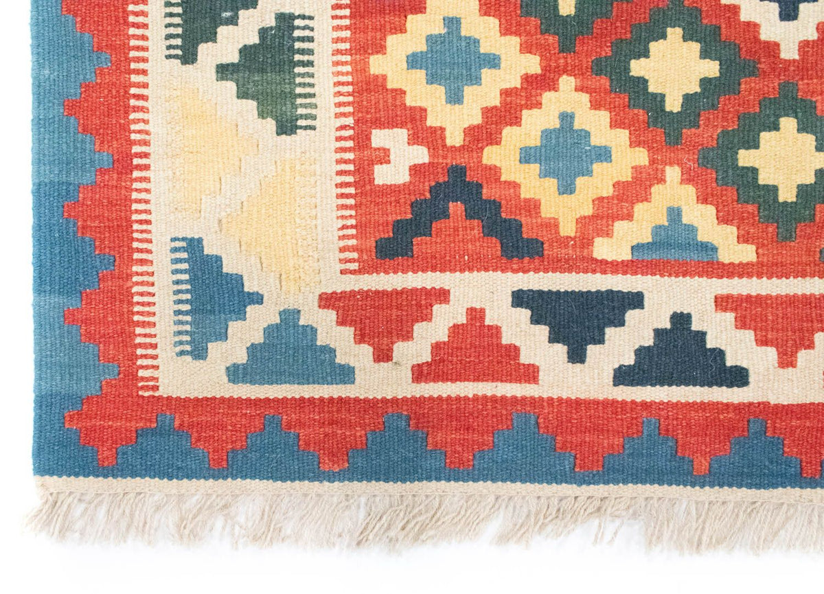 Kelim tapijt - Oosters - 150 x 100 cm - rood