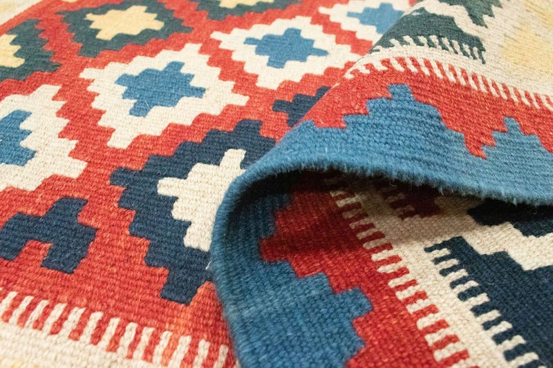 Kelim tapijt - Oosters - 150 x 100 cm - rood