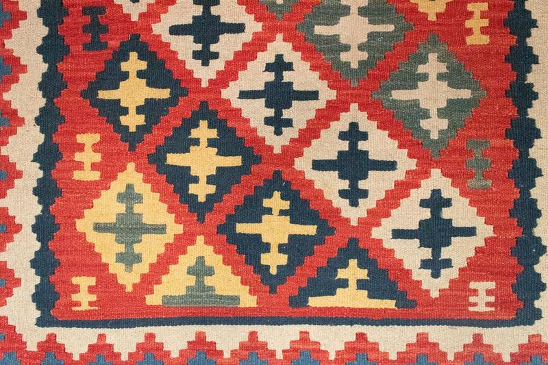 Kelim tapijt - Oosters - 150 x 102 cm - rood