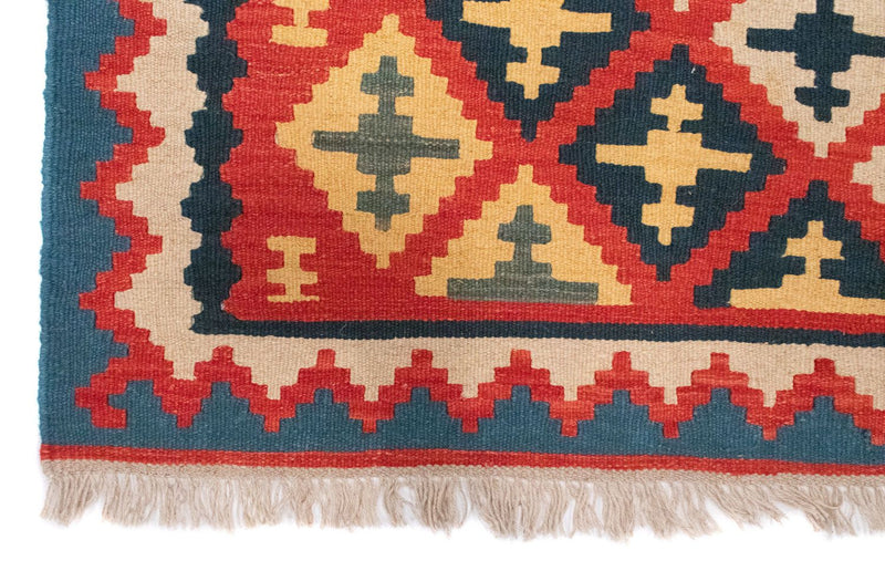 Kelim tapijt - Oosters - 150 x 102 cm - rood