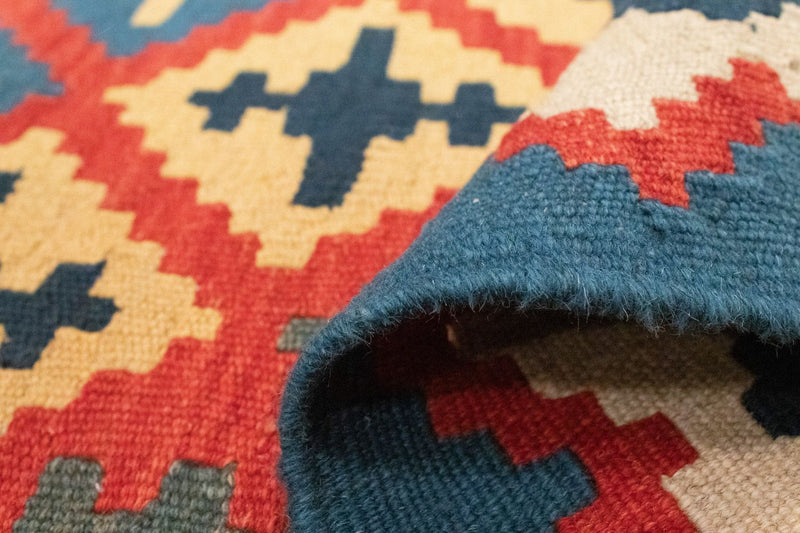 Kelim tapijt - Oosters - 150 x 102 cm - rood