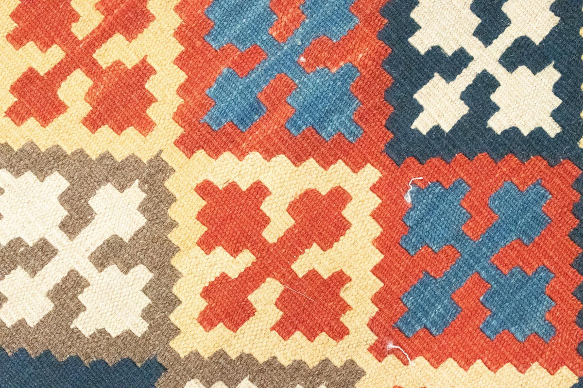 Kelim tapijt - Oosters - 144 x 110 cm - blauw