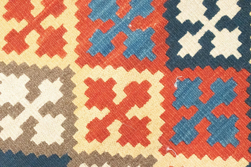 Kelim tapijt - Oosters - 144 x 110 cm - blauw