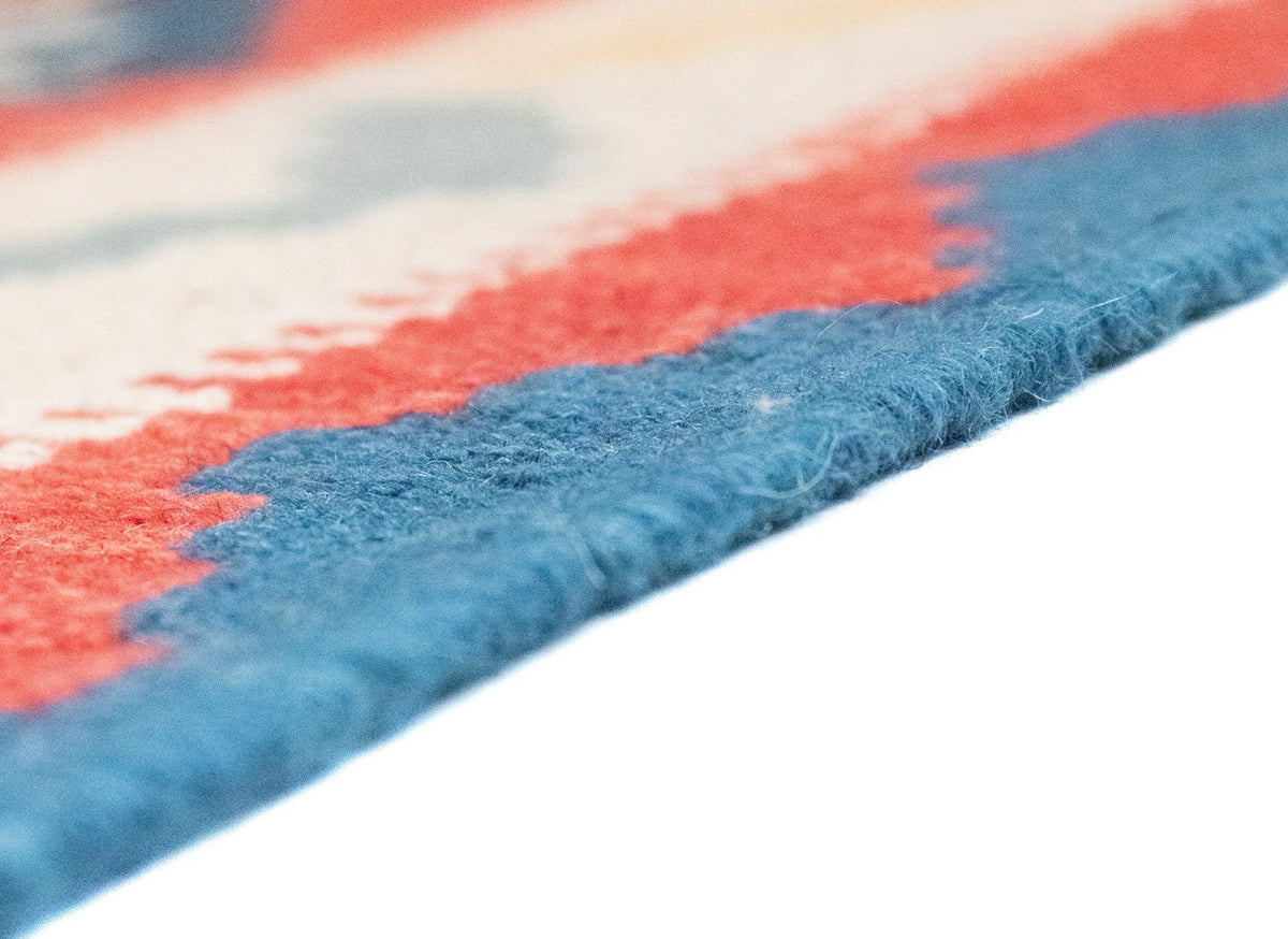 Kelim tapijt - Oosters - 147 x 100 cm - oranje