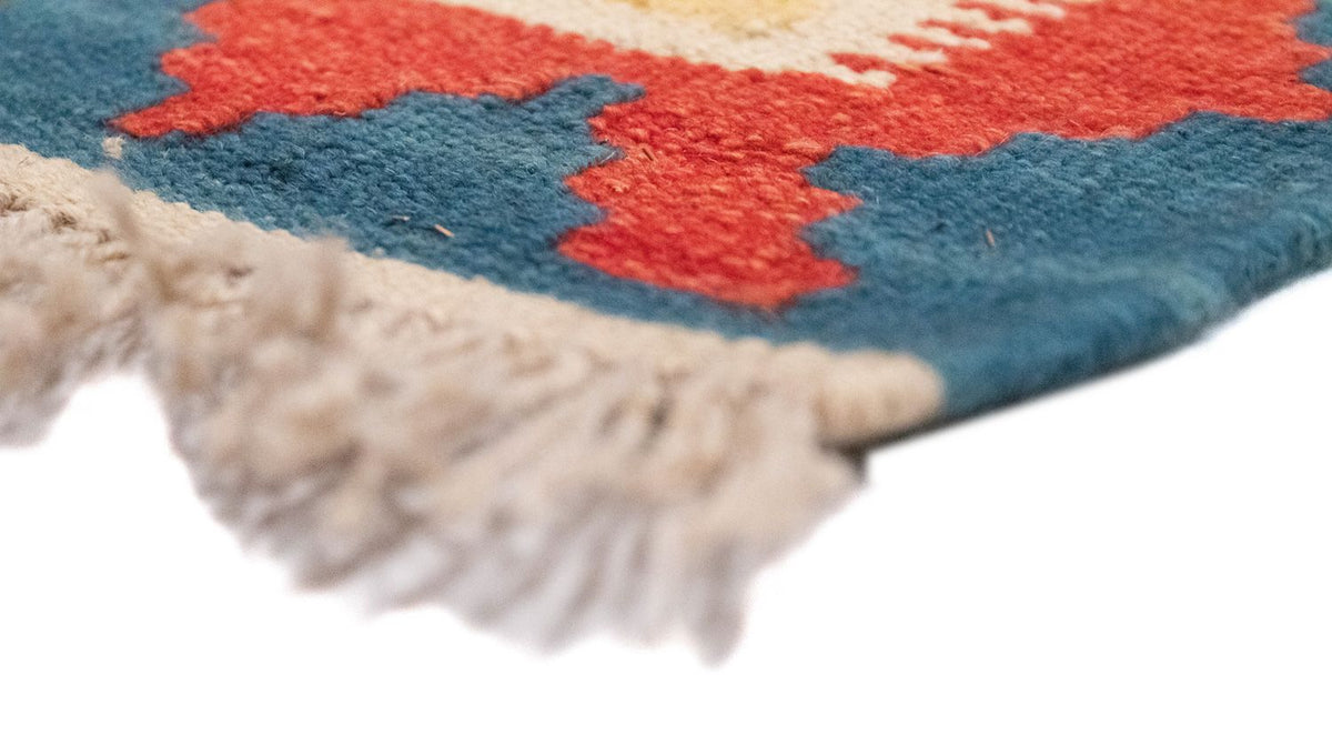 Kelim tapijt - Oosters - 151 x 102 cm - blauw