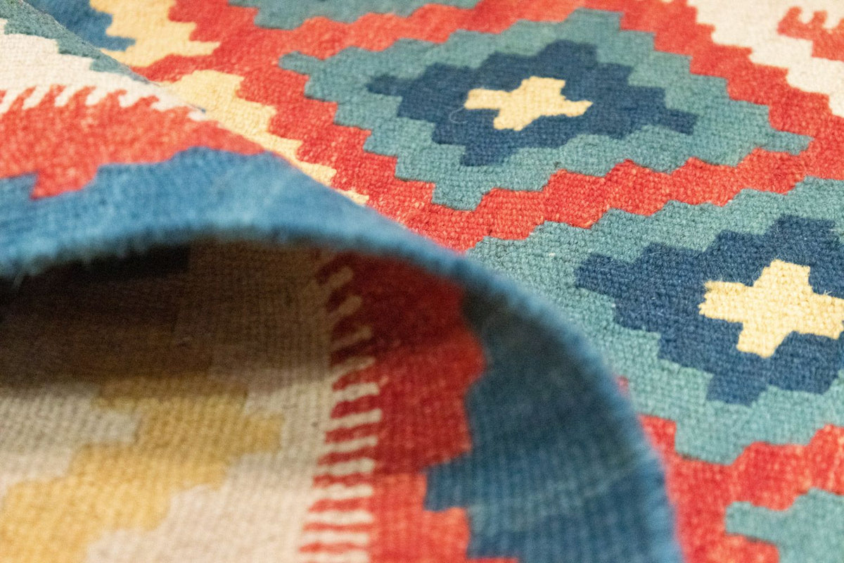 Kelim tapijt - Oosters - 151 x 102 cm - blauw