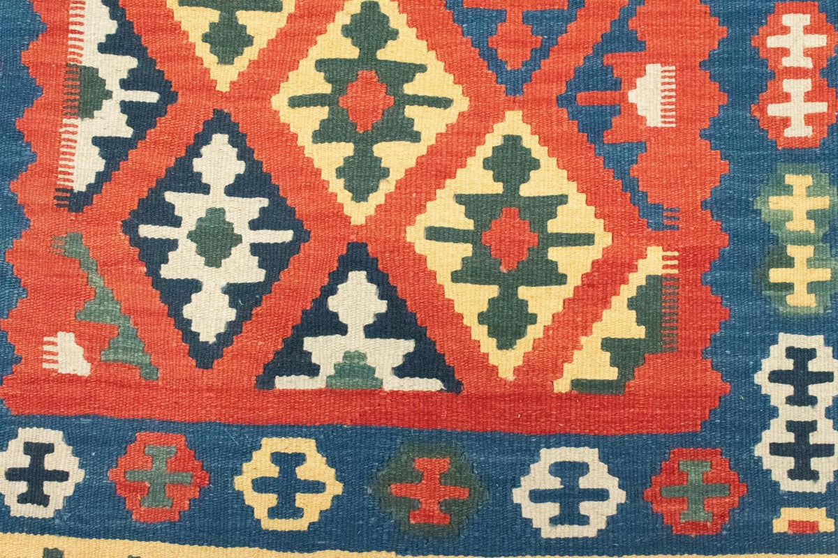 Kelim tapijt - Oosters - 158 x 105 cm - oranje