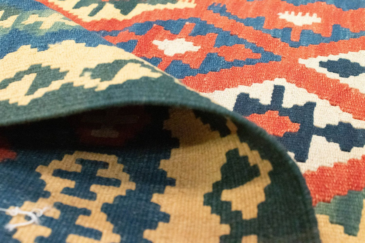 Kelim tapijt - Oosters - 158 x 105 cm - oranje