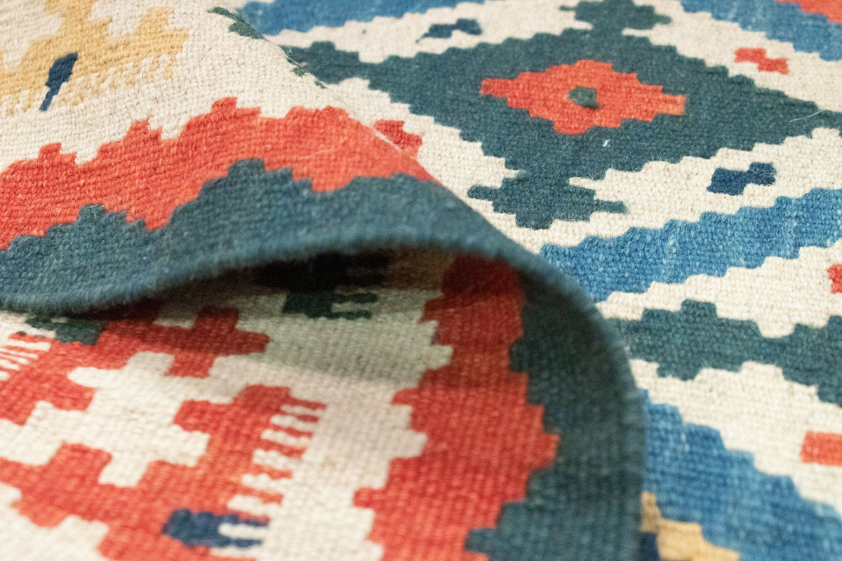 Kelim tapijt - Oosters - 154 x 103 cm - blauw