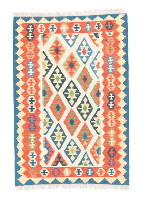 Kelim tapijt - Oosters - 150 x 103 cm - beige