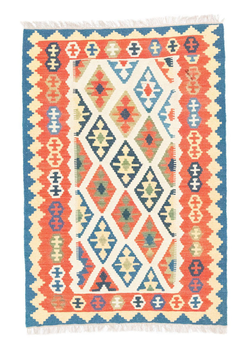 Kelim tapijt - Oosters - 150 x 103 cm - beige