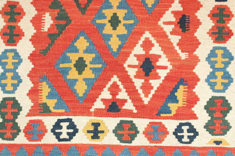 Kelim tapijt - Oosters - 152 x 100 cm - oranje