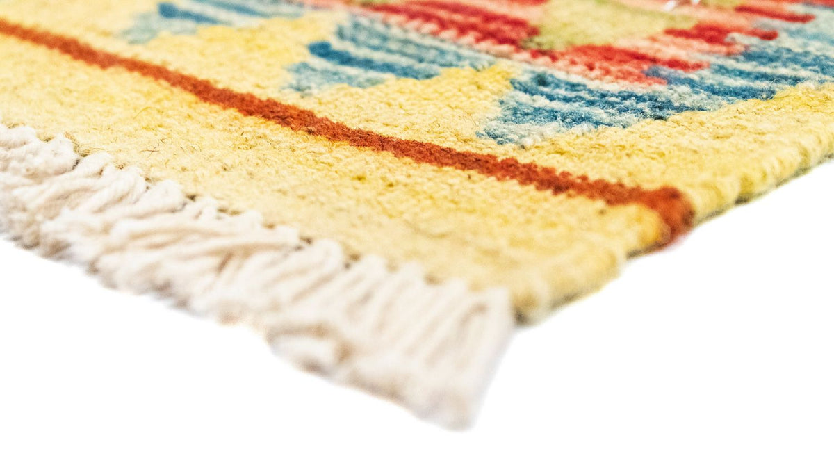 Loper Kelim tapijt - Oosters - 200 x 99 cm - veelkleurig