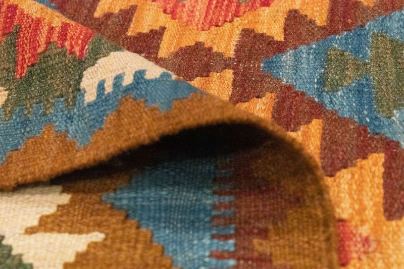 Kelim tapijt - Oosters - 158 x 100 cm - veelkleurig